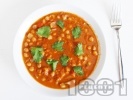 Рецепта Вкусна яхния от нахут с домати по индийски с гарам масала, кимион и кориандър